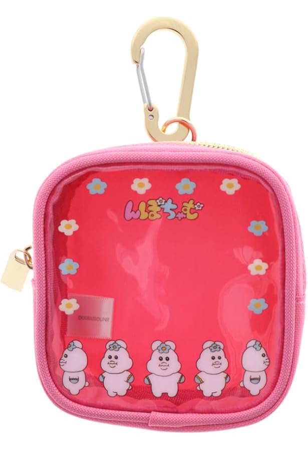 Amazon | サンスター文具 んぽちゃむ ポーチ スクエアクリア お